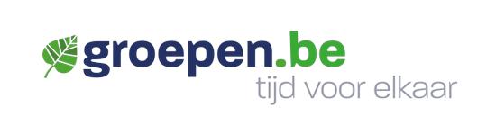 Logo Groepen.be – groepsaccommodatie huren