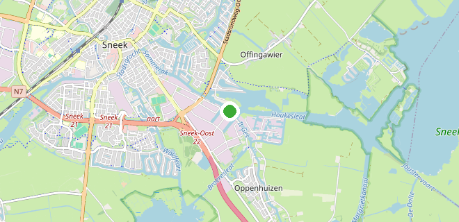 Locatie op de kaart