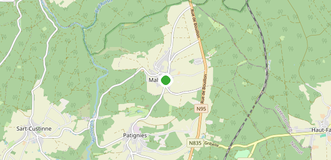 Locatie op de kaart