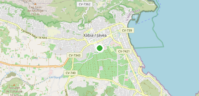 Locatie op de kaart