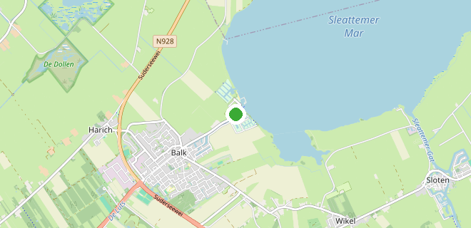 Locatie op de kaart