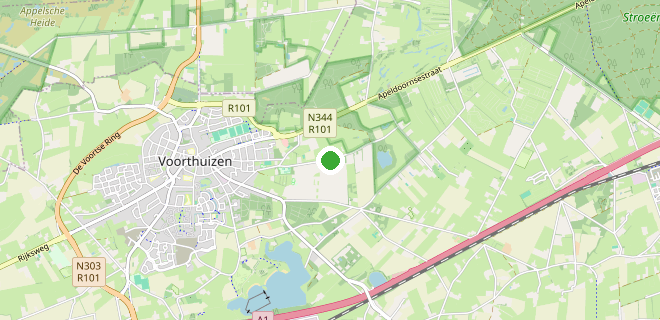 Locatie op de kaart