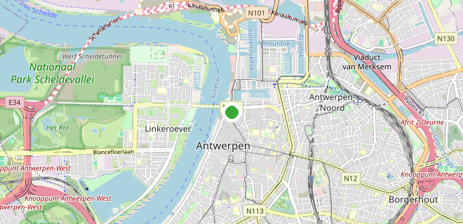 Locatie op de kaart