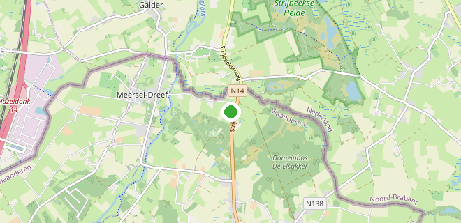 Locatie op de kaart