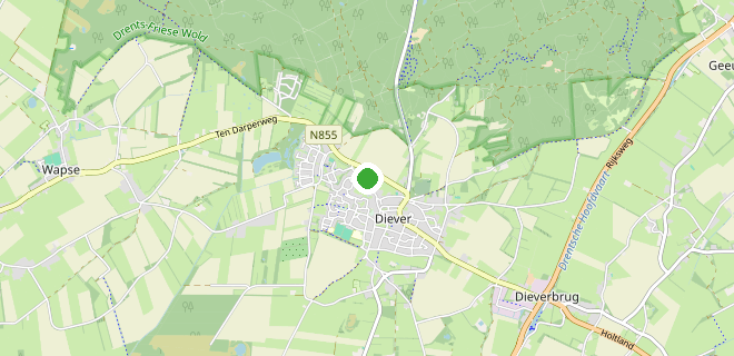 Locatie op de kaart
