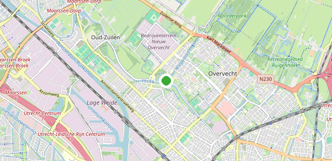 Locatie op de kaart