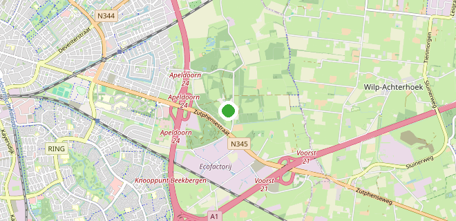 Locatie op de kaart