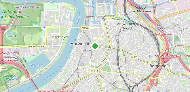 Locatie op de kaart