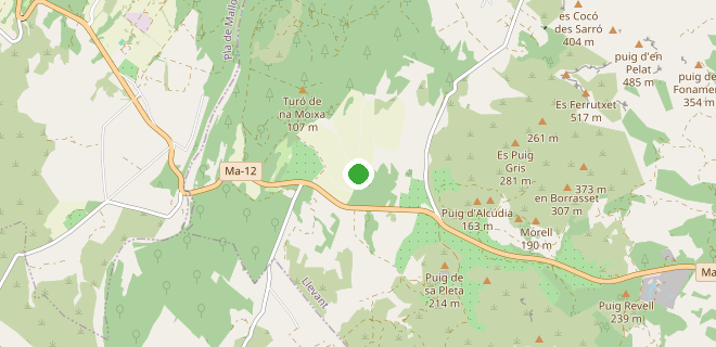 Locatie op de kaart