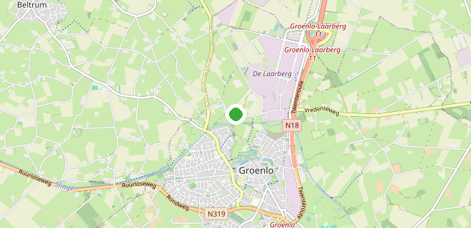 Locatie op de kaart