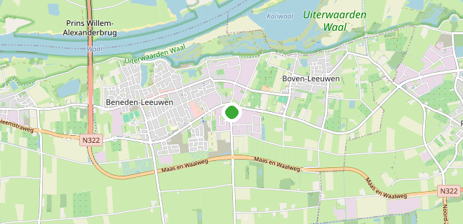 Locatie op de kaart