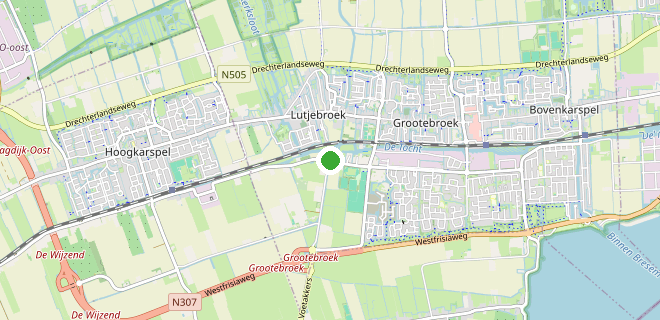 Locatie op de kaart