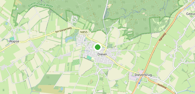 Locatie op de kaart