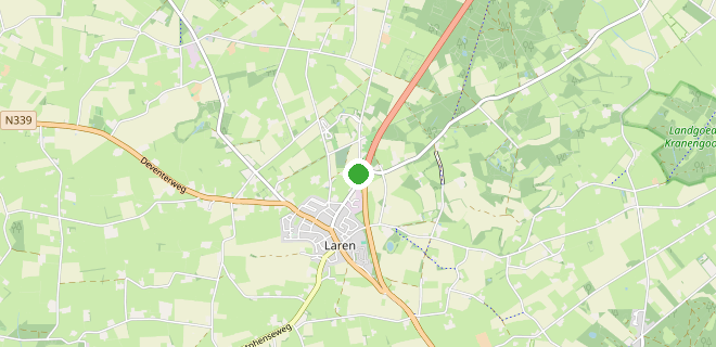 Locatie op de kaart